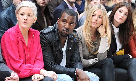 Kanye West at London Fashion Week 2011