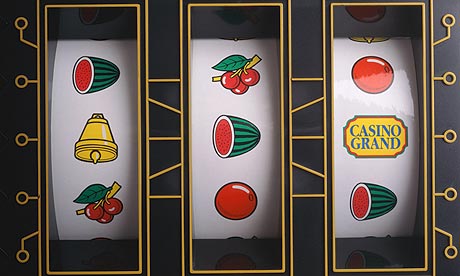 Slot machine with losing combination