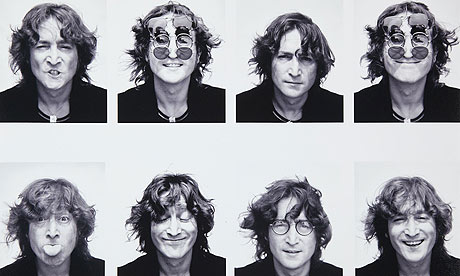 John Lennon passport photos