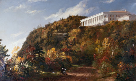 Human nature … Thomas Cole's Catskill Mountain House (1845-1847).