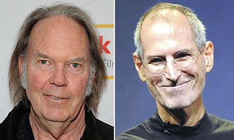 Neil Young and Steve Jobs were working on audiophile iPod