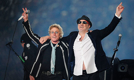 Back on the road ... Roger Daltrey and Pete Townshend of the Who to tour Quadrophenia. Photograph: Mark J Terrill/AP