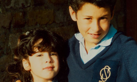Amy Winehouse and her brother Alex