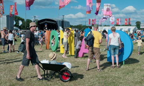 Barrowed time … Womad festival 2012.