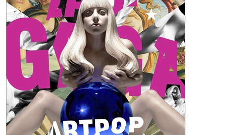 Lady Gaga Artpop album cover by Jeff Koons