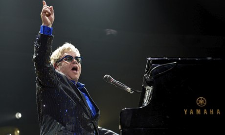 Elton John in concert