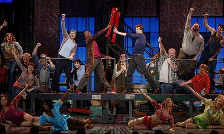 Kinky Boots cast at the 2013 Tony awards