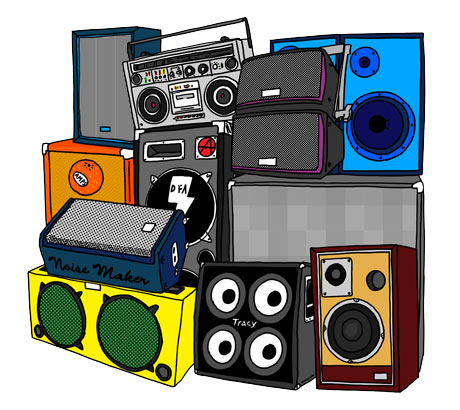 Soundsystem illustration