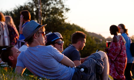 Good day sunshine … Glastonbury 2013 revellers could be rewarded with decent weather.