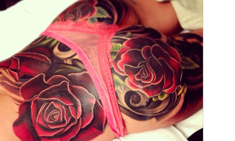 Cheryl Cole's tattoo