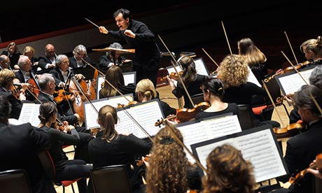 Mostly thrilling … Andris Nelsons conducting the CBSO.