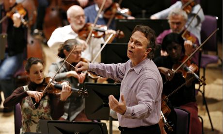 Oustandingly matched … Sir Mark Elder conducts the Hallé Orchestra.