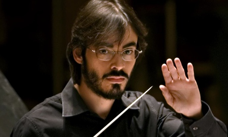 Unfamiliar guise … the conductor Ilan Volkov.