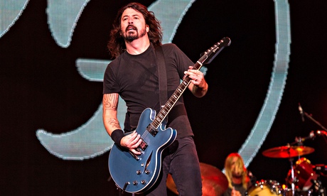 One of the greatest rock acts of our time … Dave Grohl of Foo Fighters plays the Invictus Games clos