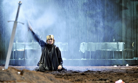 What a piece of work … Lars Eidinger in Thomas Ostermeier's Hamlet, which is at this year's Dublin t