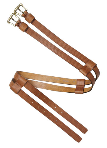 trends: tweed: Bridle belt