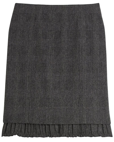 trends: tweed: Tweed skirt