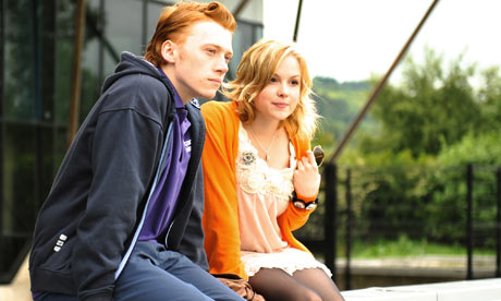 Rupert Grint and Kimberley Fox