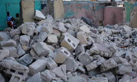 Haiti rubble