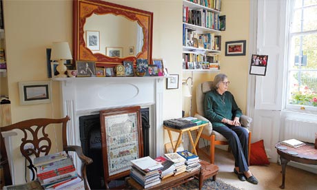 Penelope Lively at home