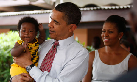US President Obama in Accra