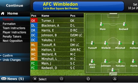 Football Manager  -  9