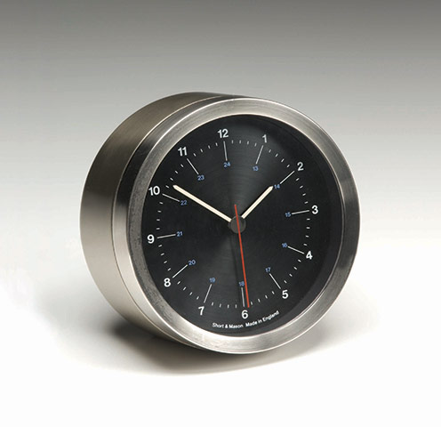 Kenneth Grange: Short & Mason steel clock