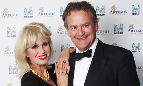 Joanna Lumley and Hugh Bonneville