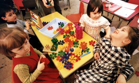 children in nursery