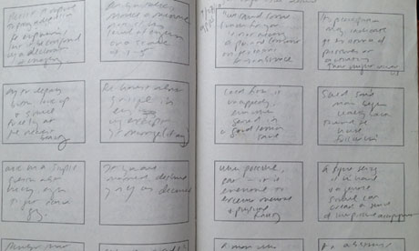 Jennifer Egan's notebook