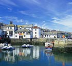 The picturesque harbour at Falmouth