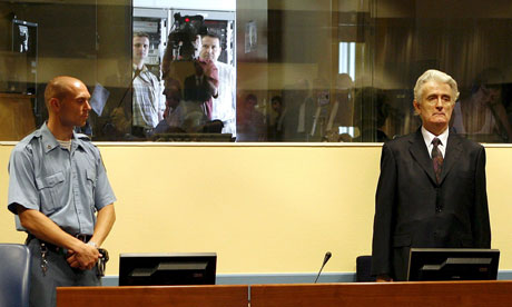 Karadzic in court