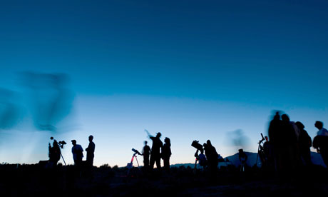 People Stargazing