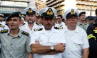 Greek Military Officers protest