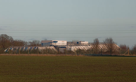 Yarl's Wood immigration removal centre, in Bedfordshire.