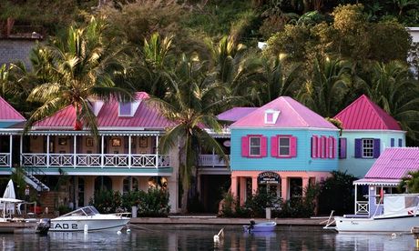 Big companies apparently make vast profits in the British Virgin Islands.