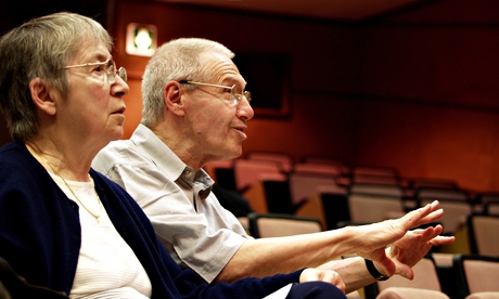 Gyorgy Kurtag with wife Marta 