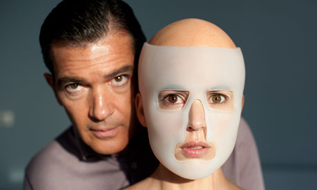 Antonio Banderas and Elena Anaya) in scene from 'The Skin I Live In'. 