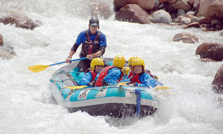 Rafting in Morocco