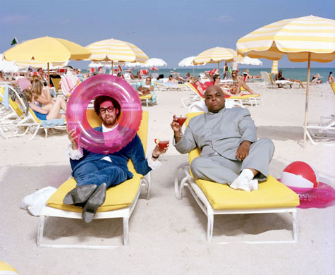 OMM portraits: OMM portrait of Gnarls Barkley by Danielle Levitt
