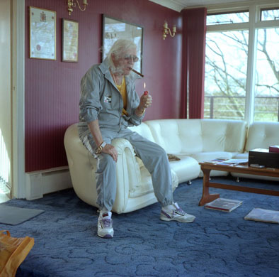 OMM portraits: OMM portrait of Sir Jimmy Saville by Gary Calton