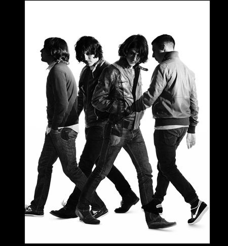 OMM portraits: OMM portrait of Arctic Monkeys by Nadav Kander