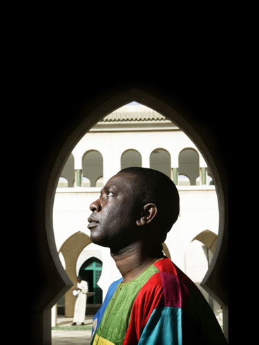 OMM portraits: OMM portrait of  Youssou N'Dour by Murdo Macleod