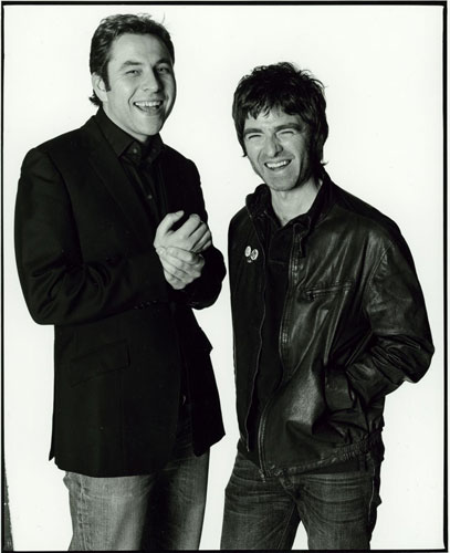 OMM portraits: OMM portrait David Walliams and Noel Gallagher, by David Bailey  