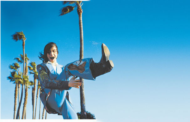 OMM portraits: OMM portrait of Bobby Gillespie by Robert Yager