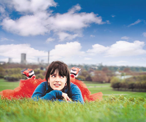 OMM portraits: OMM portrait of Lily Allen by Claudia Janke