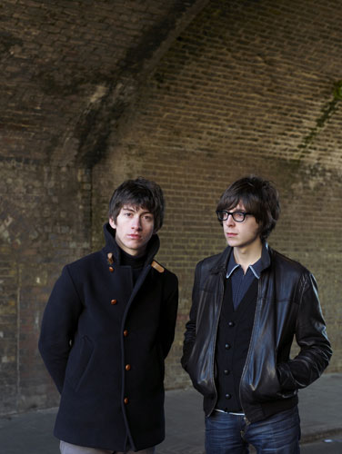 OMM portraits: OMM portrait of The Shadow Puppets by Suki Dhanda.