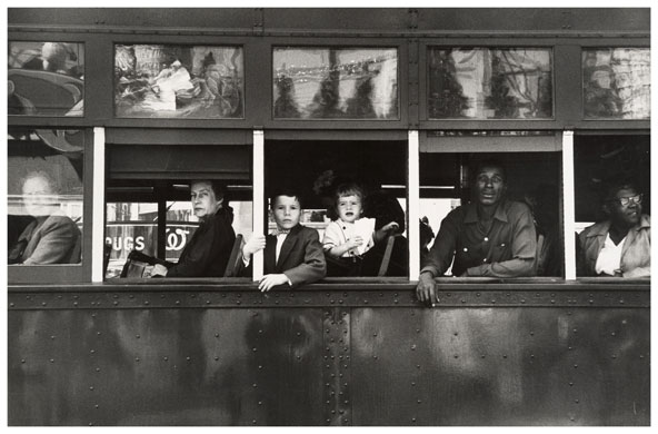 Robert Frank Americans: Trolley—New Orleans, 1955 by Robert Frank, from The Americans