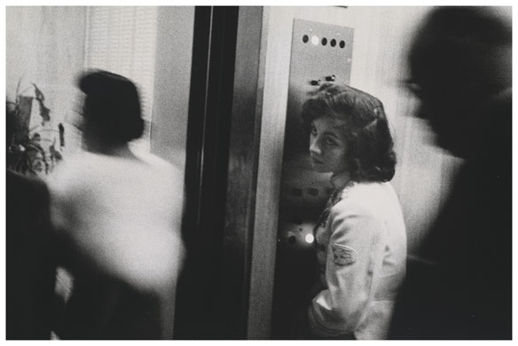 Robert Frank Americans: Elevator—Miami Beach, 1955 by Robert Frank, from The Americans