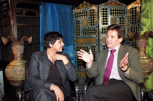The South Bank Show: Meera Syal and Melvyn Bragg on the South Bank Show in 2002